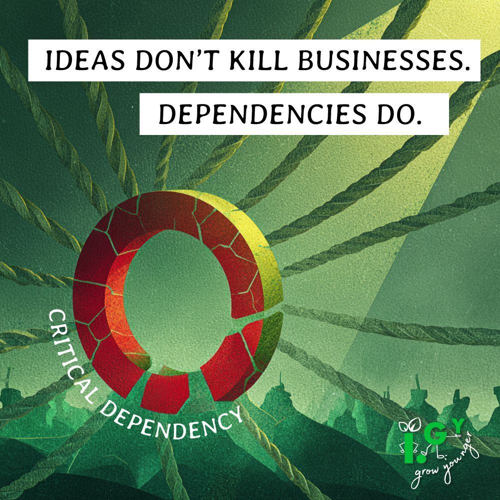 tweetlist's tweet photo. Most businesses don’t fail because of ideas. 💡

They fail because of dependencies they can’t survive without. 🔗 https://t.co/8uCBjoQcBr