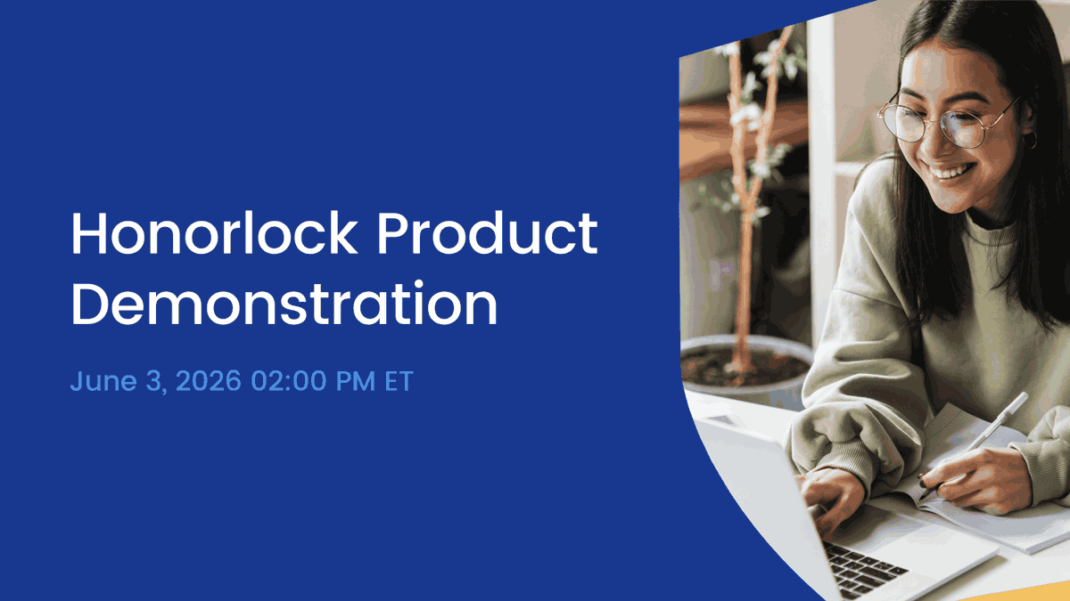Honorlock's tweet photo. Join our product demonstration on June 3rd at 2 p.m. where we’ll share practical tips to reduce stress alongside a live look at how Honorlock protects exam integrity. #MentalHealthAwarenessMonth

RSVP➡️ https://t.co/MYNDB1c4wA https://t.co/dkF2hyW954