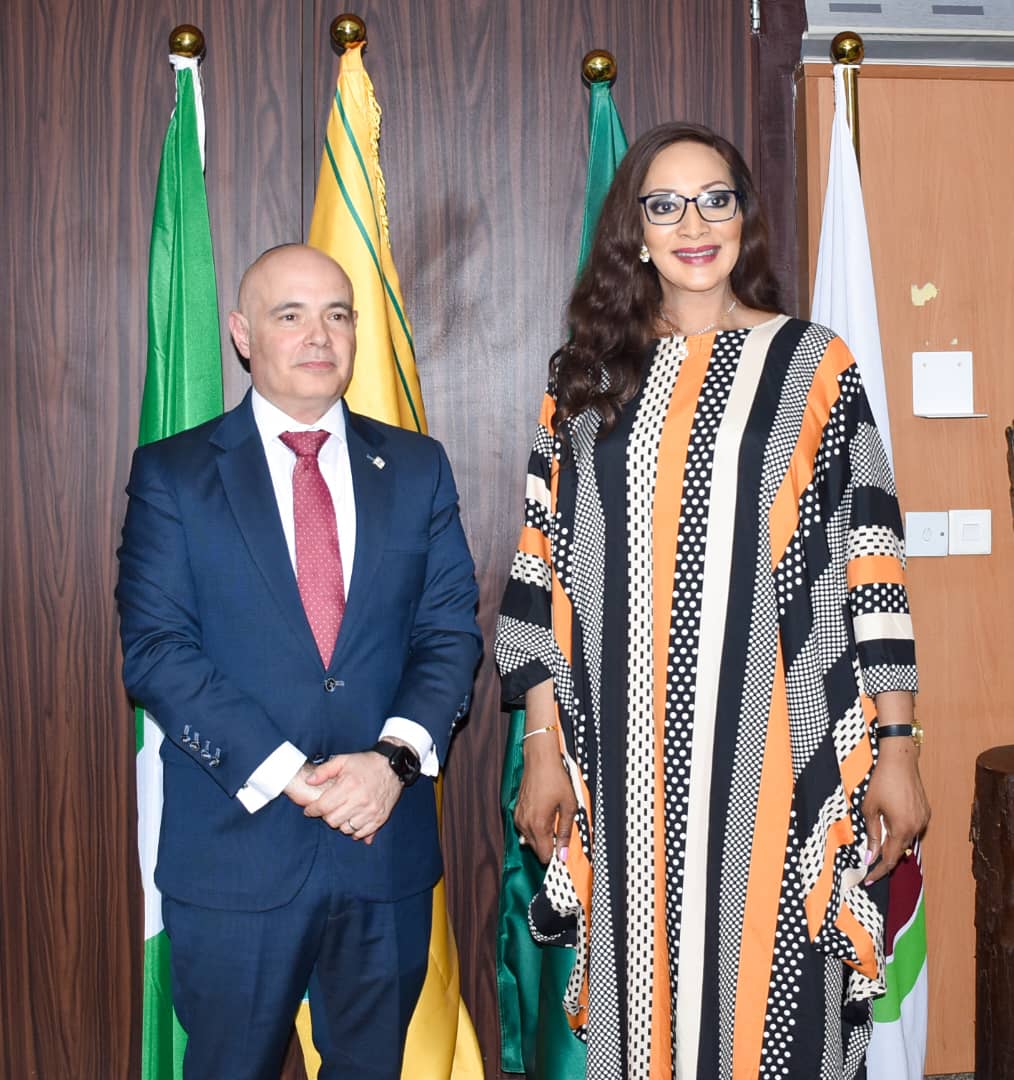 NigeriaMFA's tweet photo. The Hon. Minister of Foreign Affairs, Amb. Bianca Odumegwu Ojukwu, has reaffirmed Nigeria’s commitment to constructive engagement and sustained diplomatic dialogue with Israel as part of efforts to strengthen bilateral relations and advance mutually beneficial cooperation. https://t.co/kCzWZwhae3