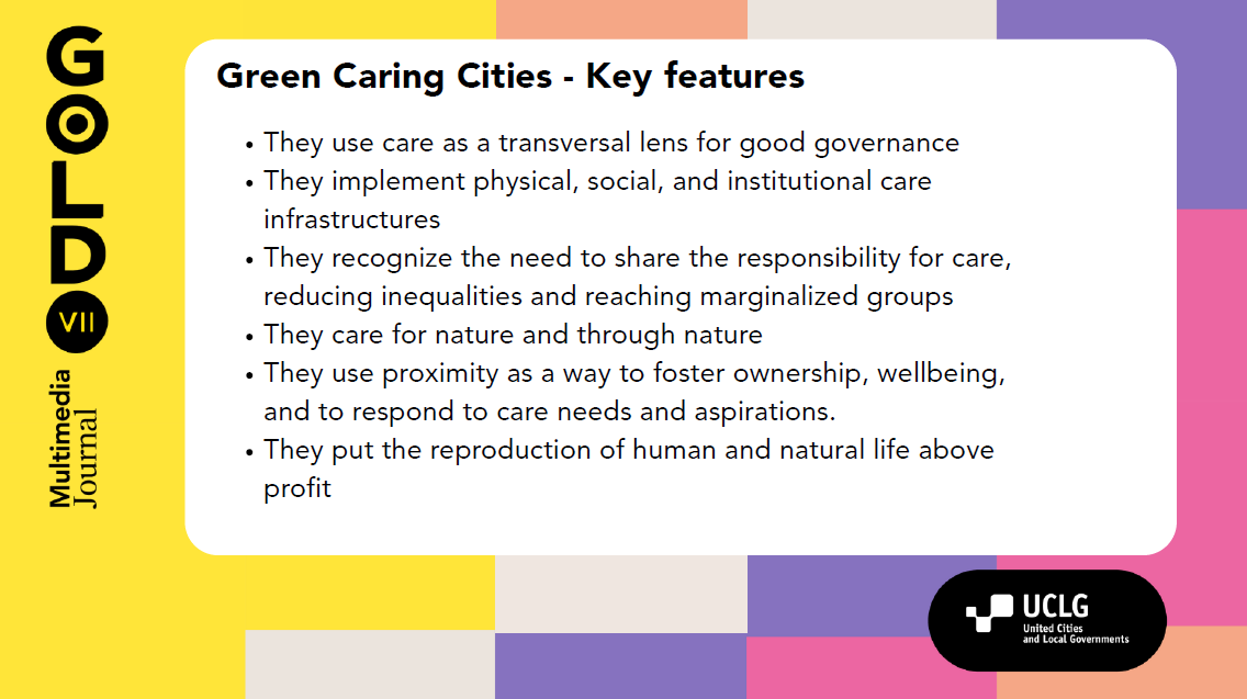 GoldUCLG's tweet photo. #GOLDVII🌐
Our @uclg_org research officer Matteo Fabris joined the #greencaringcities session of the Forum for Caring Societies showing how #localgov #care for the #planet.

🌿Discover more #localgovs actions for the wellbeing of all #people and #planet.
➡️https://t.co/L0qQpdGhyt https://t.co/ugkX8tRAA9