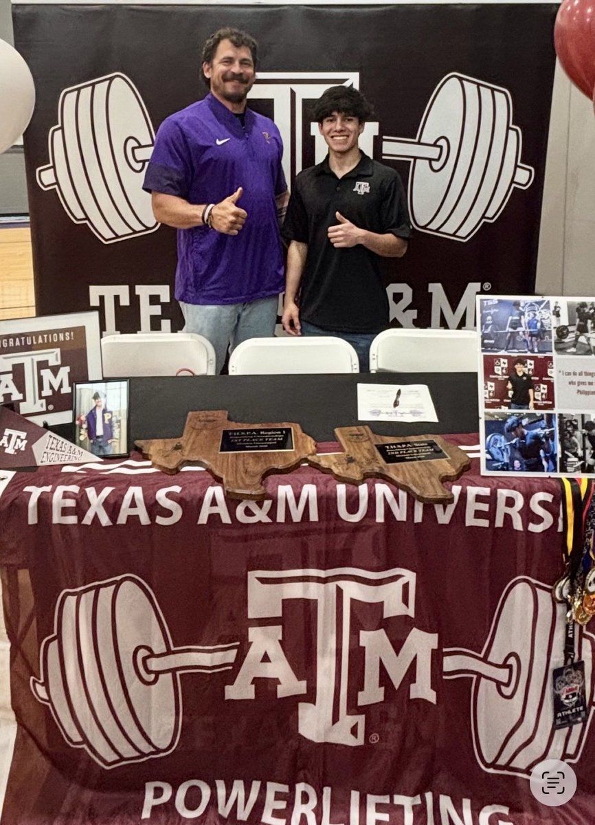 PieperLifts's tweet photo. Ryan has worked so hard and deserves everything he has earned. He has grown as a leader and a great roll model for our younger lifters. I am so proud of his accomplishments and signing with A&amp;M powerlifting. He is a true pillar of the Pieper High School powerlifting program. https://t.co/751SzcbAT1