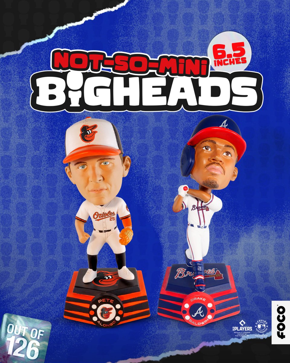 focobobbles's tweet photo. #MLB Medium Bighead Bobbleheads https://t.co/rksItEPydJ