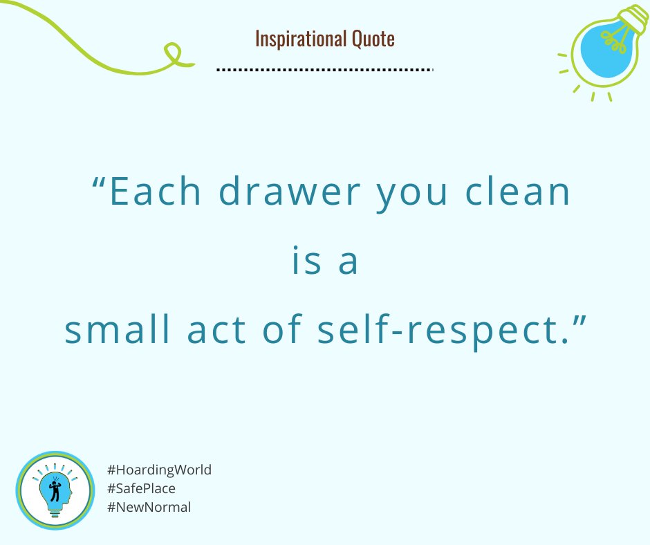 HoardingWorld's tweet photo. “Each drawer you clean is a small act of self-respect."
Progress doesn’t have to be perfect.
Every item you sort, every bag you remove, and every step you take is proof that you deserve peace, comfort, and a fresh start. 💛
#OrganizeYourLife #HoardingWorld #AskAngelaBrown https://t.co/MC2Oy2MQfL