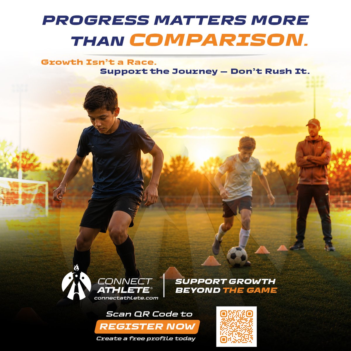 ConnectAthlete_'s tweet photo. Every athlete develops differently.

Some peak early. Some peak later.

Focus on: ✔ progress
✔ consistency
✔ confidence
✔ enjoyment

Growth happens at different speeds.

#SportsParents #YouthSports https://t.co/dwdu4AwxQQ