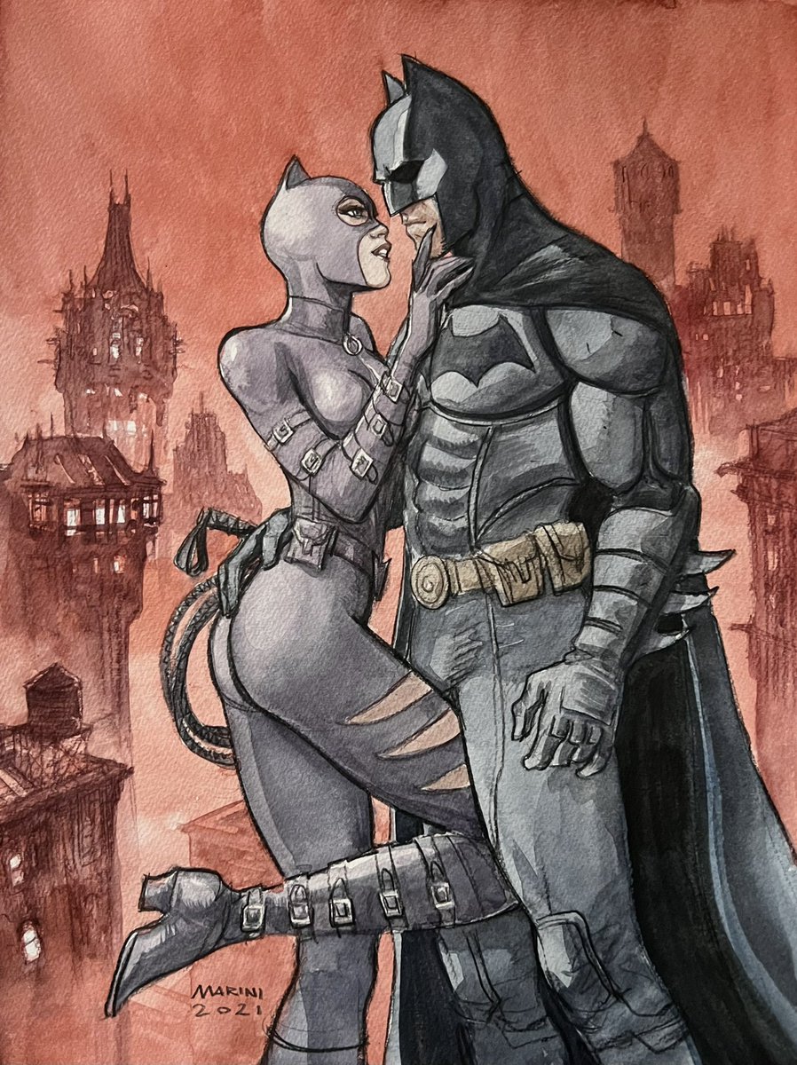 SavageComics's tweet photo. Enrico Marini #Batman https://t.co/EgFuEDRvkE