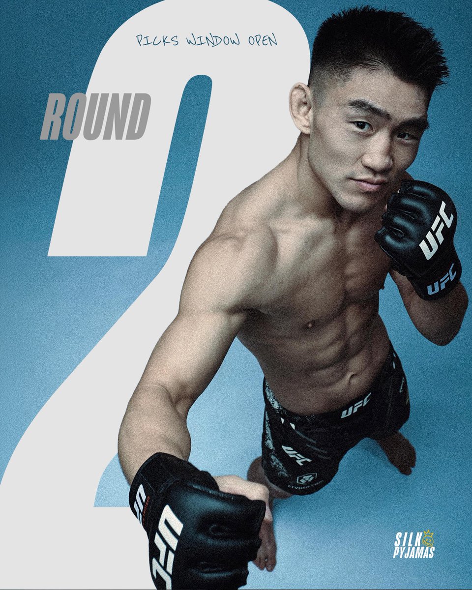 silkpyjamasufc's tweet photo. After a week's hiatus, UFC IS BACK

Round 2 of Season 17 kicks off EARLY, 9am Saturday morning BST. So make sure you get your picks in soon!

Song Yadong vs Figgy in the main event at #UFCMacao

Good Luck

https://t.co/IX2gt6T6MY https://t.co/DuPjV4kLwK