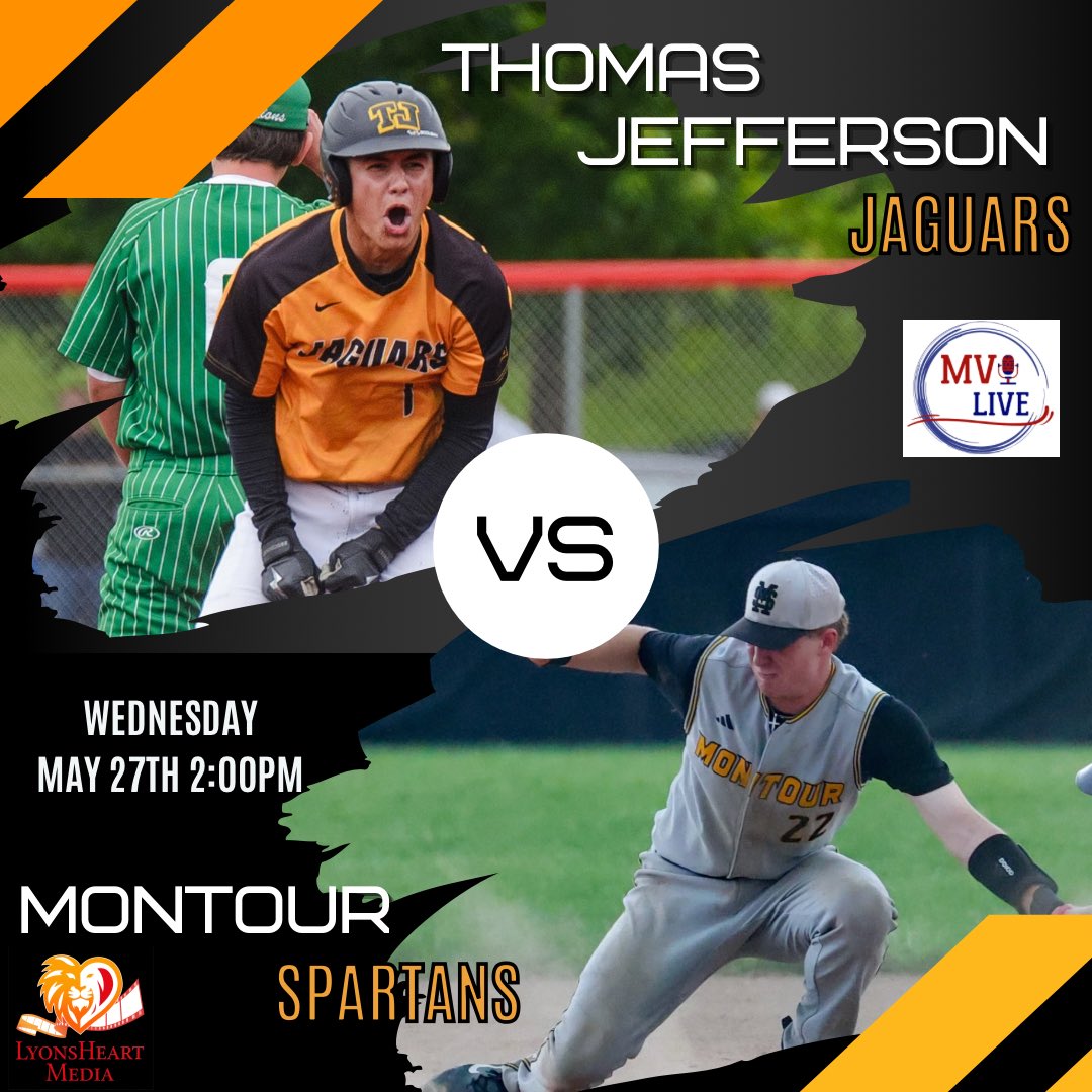 live_mvi's tweet photo. MVI Live on NFHS
It’s the WPIAL Consi Round on the Network as the Jaguars and Spartans go for round 3

⚾️: TJ 🆚 Montour
 📍 Ross Park Memorial Park 
🕑2:00
🎙@ALyons2631 
💻 https://t.co/HezLgMmiEB https://t.co/3YTvzNQYFP