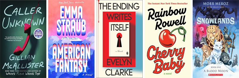 MeindersLibrary's tweet photo. This week the Meinders Community Library has fourteen new books.  New items include Caller Unknown, American Fantasy, The Ending Writes Itself, Cherry Baby, Snowlands 1, Violet Thistlewaite Is Not a Villain Anymore, The Paris Match, and Wilderness Hacks. https://t.co/IqGFbyVTxb https://t.co/8KQlMeuqA9