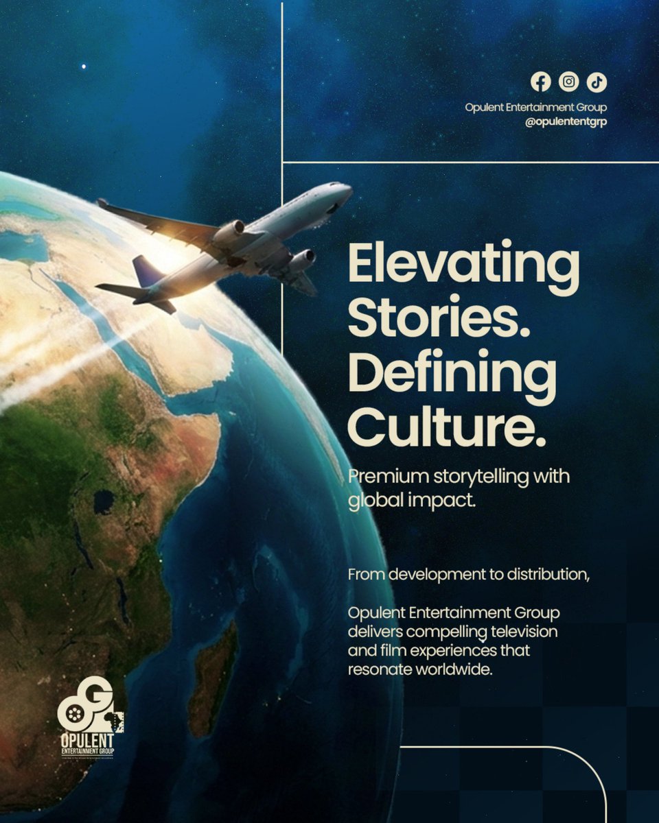 just_opeg's tweet photo. Elevating stories. Defining culture.

At OPEG, we build the systems, productions, partnerships, and creative discipline that allow our stories to travel — from concept to screen, from culture to commerce, from Africa to the world — without losing their soul.

GOGG💙🌍 https://t.co/KIhOiGIq3U