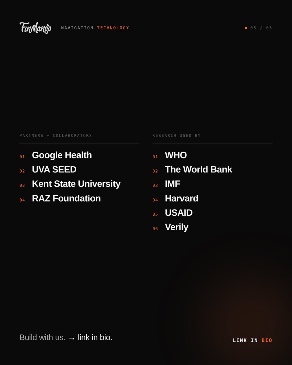 finmango's tweet photo. Something we don't talk about enough at FinMango.

People meet us and try to fit us into a box. Fintech? Edtech? Neither, really. What we actually build is navigation infrastructure: practical products that help young adults route through the systems. https://t.co/OgMHoWyVbk