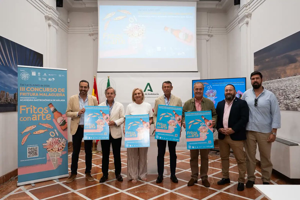 Agro_Magazine's tweet photo. Sabor a Málaga impulsa junto a la Academia Gastronómica el III Concurso de Fritura Malagueña ‘Fritos con Arte’ https://t.co/FtkCxxDCD4 @SaboraMalaga https://t.co/fKRo0iYZ9Q