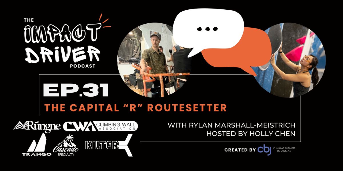 ClimbingJournal's tweet photo. Rylan Marshall-Meistrich— Movement's Colorado Director of Setting—enters the studio to talk about the job of a setter, not losing sight of the people climbing on your walls, and more.

https://t.co/PbgTyWG8YA https://t.co/vBT7xdj9Zk