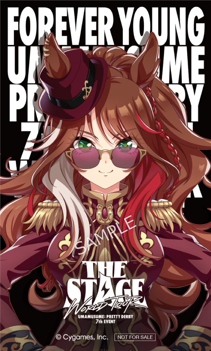 今回のビジュ良すぎて死。 #フォーエバーヤング #ウマ娘7th
