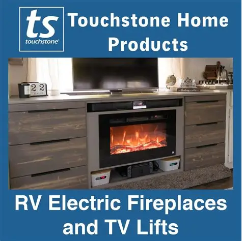 tvliftcabinet's tweet photo. Transform your motor home with RV‑ready electric fireplaces and TV lifts. The Sideline® 28 fits perfectly in compact spaces and warms up to 400 sq. ft. Add a Whisper Lift® TV Lift for a clean, space‑saving setup that makes RV living feel like home.
 https://t.co/fucLfolVBl https://t.co/bTW48onbP4