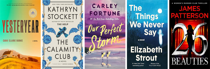 StorrsLibrary's tweet photo. This week the Richard Salter Storrs Library has 61 new books.  New items include Yesteryear, The Calamity Club, Our Perfect Storm, The Things We Never Say, 26 Beauties, London Falling, The Daisy Chain Flower Shop, and Weightless. https://t.co/pj9imbIUaF https://t.co/IDJd4DZM7l