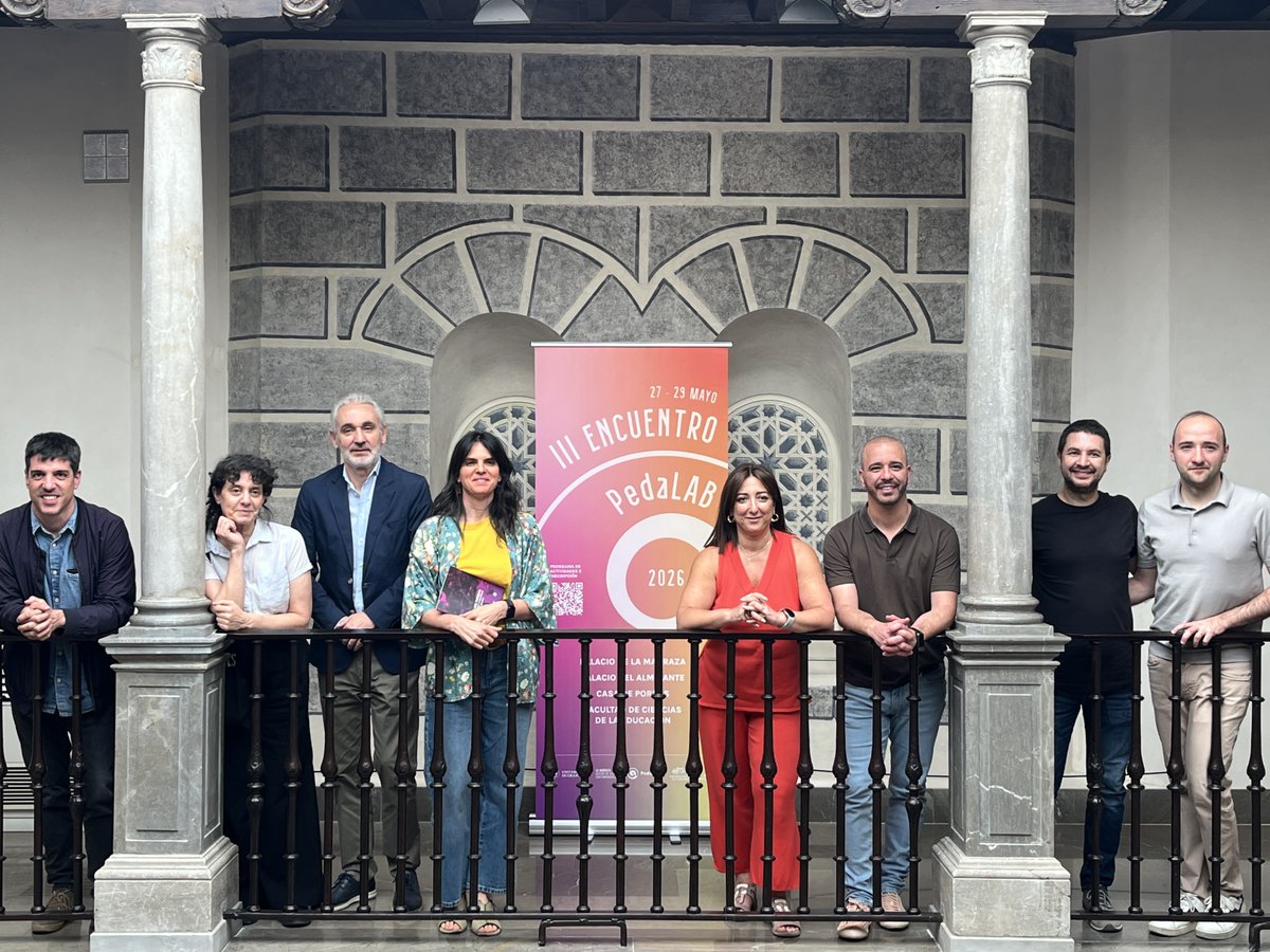 CanalUGR's tweet photo. ❗Arranca el III Encuentro #PedaLABUGR❗
🔬🧑🏫Un laboratorio pedagógico que propone un espacio de diálogo y reflexión en torno al arte como mediación educativa🎨📚
🗓️ Hasta el 29 de mayo
📍 @lamadrazacccugr
➡️ https://t.co/xfapvs68Gr
