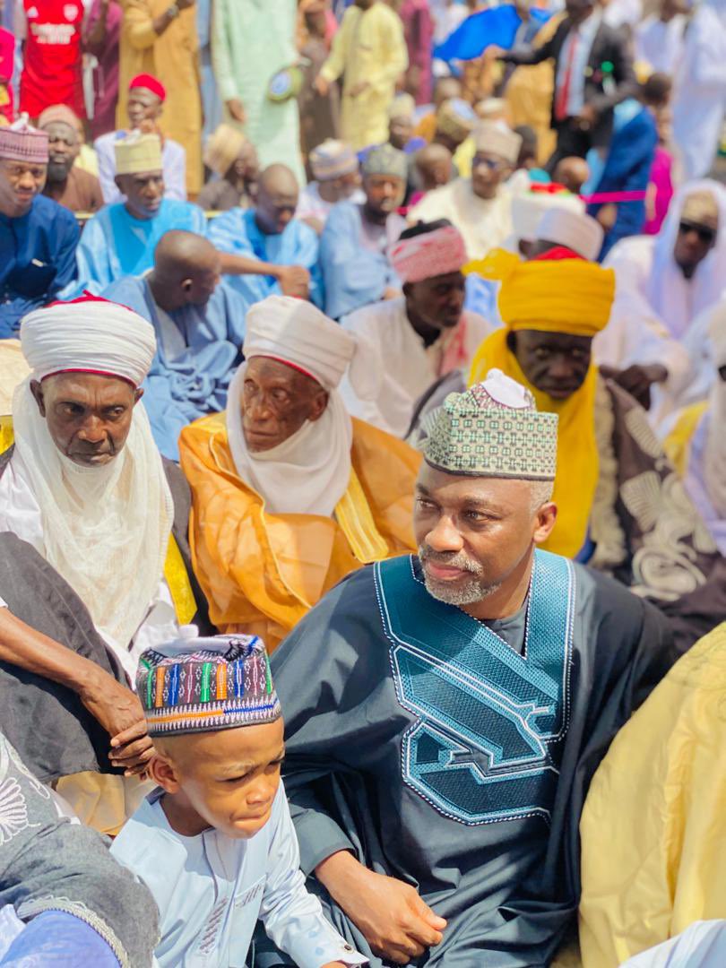 MMBagana's tweet photo. This morning, I had the distinct honour of representing His Excellency, Farmer Mohammed Umaru Bago (@HonBago), the Governor of Niger State, alongside His Royal Highness, Alh. Dr. Yahaya Abubakar CFR, the Etsu Nupe, to observe the Eid El-Adha prayer at the Bida Eid Praying Ground.

It was a profound moment of spiritual reflection, unity, and supplication for our great state and nation. As we celebrate the spirit of sacrifice and obedience to Allah, I also reaffirm our commitment in the Ministry of Health to continue sacrificing for the well-being of every citizen of Niger State.

Eid Mubarak to you all. May our prayers and sacrifices be accepted.