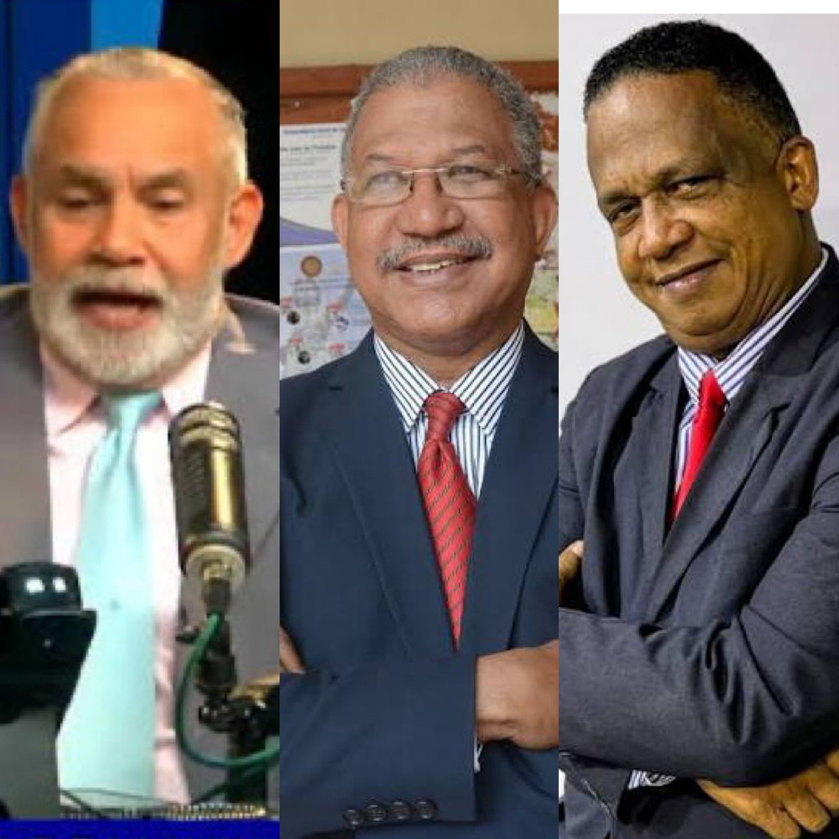 DelvisDuran's tweet photo. Quién diría! 👀📺

Esteban Rosario, Pedro Agustín Castillo y Nelson Abreu, ahora juntos en una misma casa televisiva: LUNA TV, canal 25. 🔥 https://t.co/ktUV9jdd5N