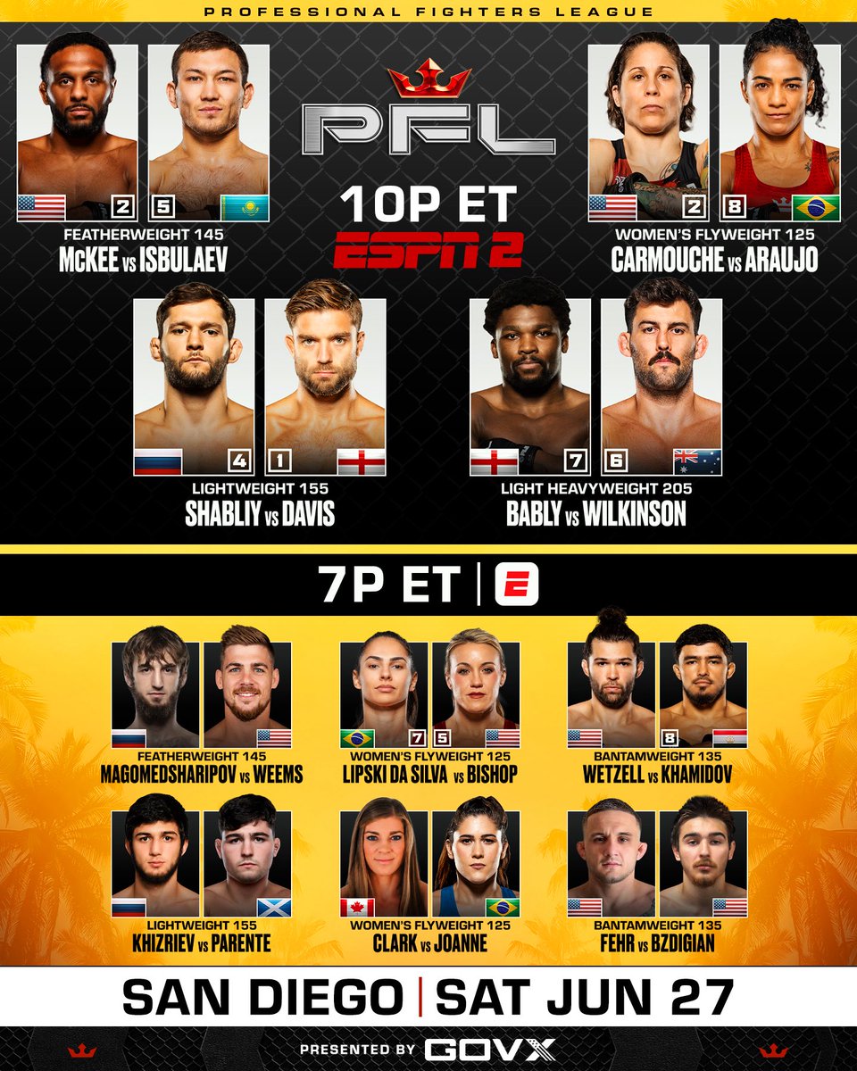 PFL tweet media