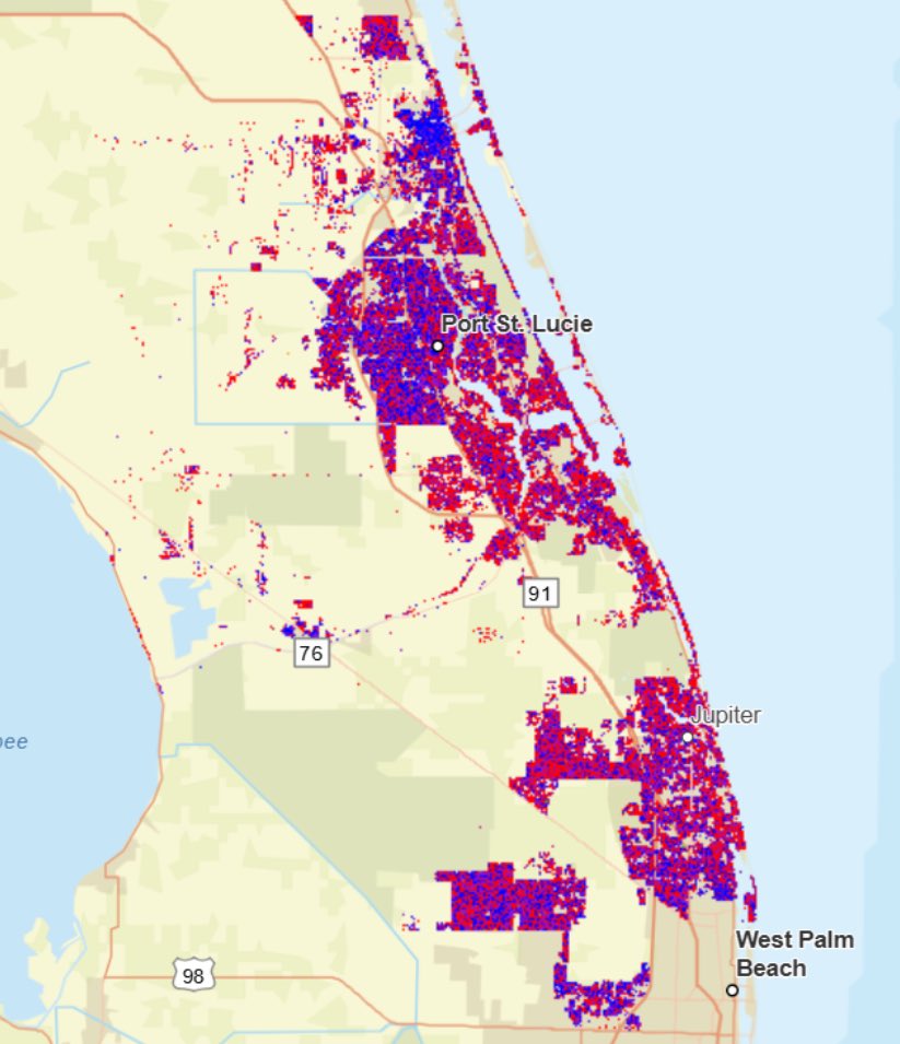 BTForCongress's tweet photo. The Treasure Coast is more purple than it’s been in years. Voters in FL-21 are looking past party politics and choosing leaders who will fight for ALL residents, working families, and our future. A new generation of leadership is here. https://t.co/YueMBueoDK
