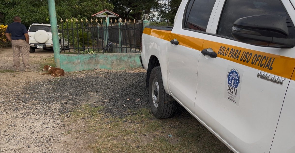 PGN_PANAMA's tweet photo. En la #OperaciónFinis en conjunto con la #DIJ @policiadepanama aprehendimos a tres personas por el presunto delito de peculado, en perjuicio del Municipio de Penonomé, por la presunta no culminación de una obra, que habría causado un perjuicio económico superior a B/.129 mil. https://t.co/HW7h8iQ92n