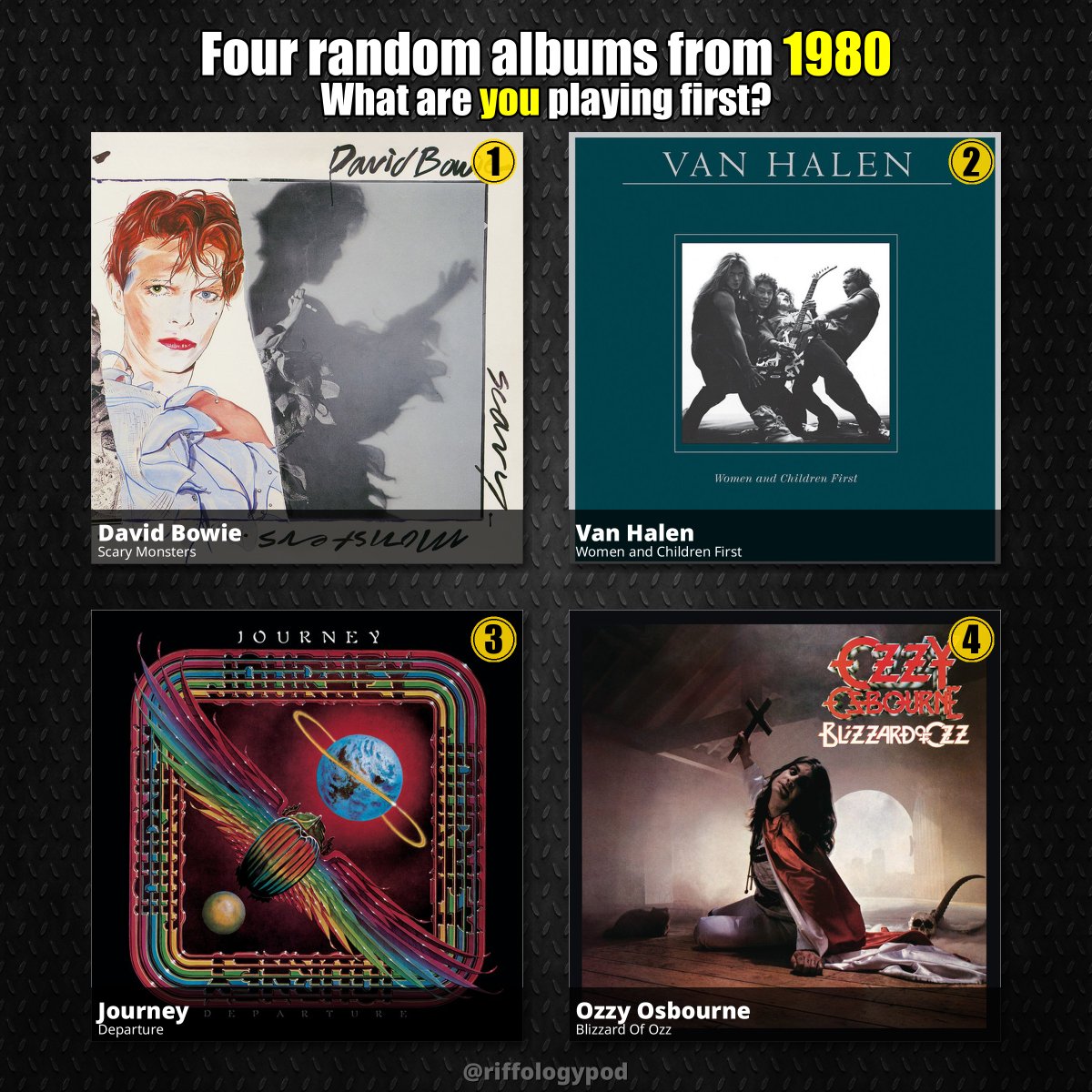 Riffology: Iconic Rock Albums Podcast tweet media