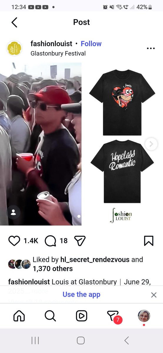 ShellyB0770's tweet photo. That's his "Harry face"...
You can't miss it!๐ฌ๐๐
Louis' heart eyes are legendary...๐ Kind of reminds me of this...๐๐๐๐ฅฐ
#LouislovesHarry
๐ธ@fashionlpuist https://t.co/SjjHhbollu