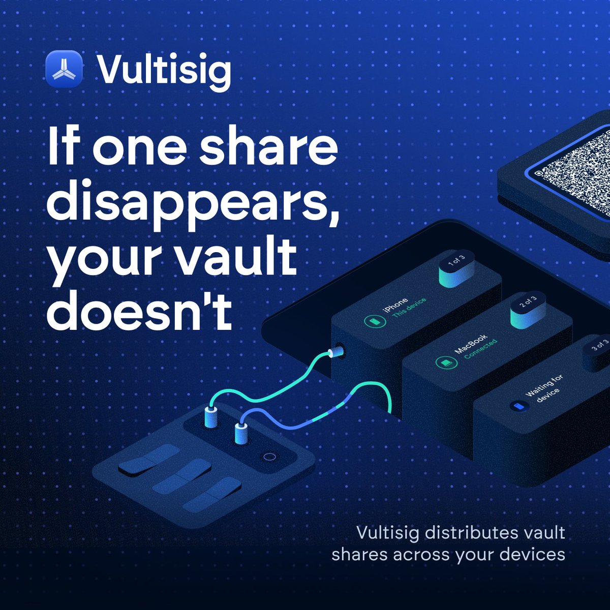 vultisig's tweet photo. If a single private key can be exported, it can be stolen.

That’s why MPC matters.
No full key sitting on one device.
No “split the key and hope” security theater.
Just threshold signing done properly. https://t.co/VCdeBL5GfM