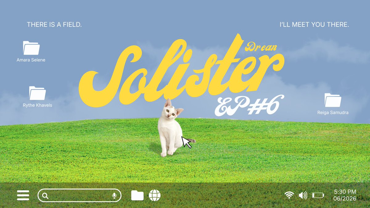 euphonivm's tweet photo. Dream Solister - EP#6
Out beyond ideas of wrongdoing and rightdoing,
There is a field. I'll meet you there. https://t.co/q8pD1dit8G