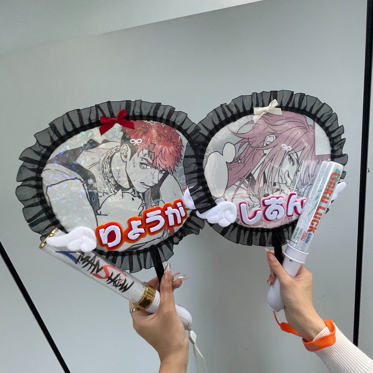 _candee55's tweet photo. ツーマンうちわに使った大好き凌牙くん👈🏻🐶❤️ https://t.co/VtHZuKf6tS