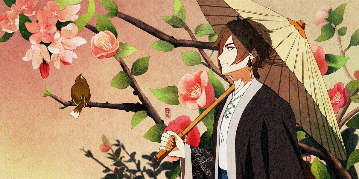 Ankaralillian's tweet photo. 钟离与贴梗海棠🌺

#Zhongli #鍾離 #原神 #Genshinlmpact https://t.co/S1oIC8B9Yk