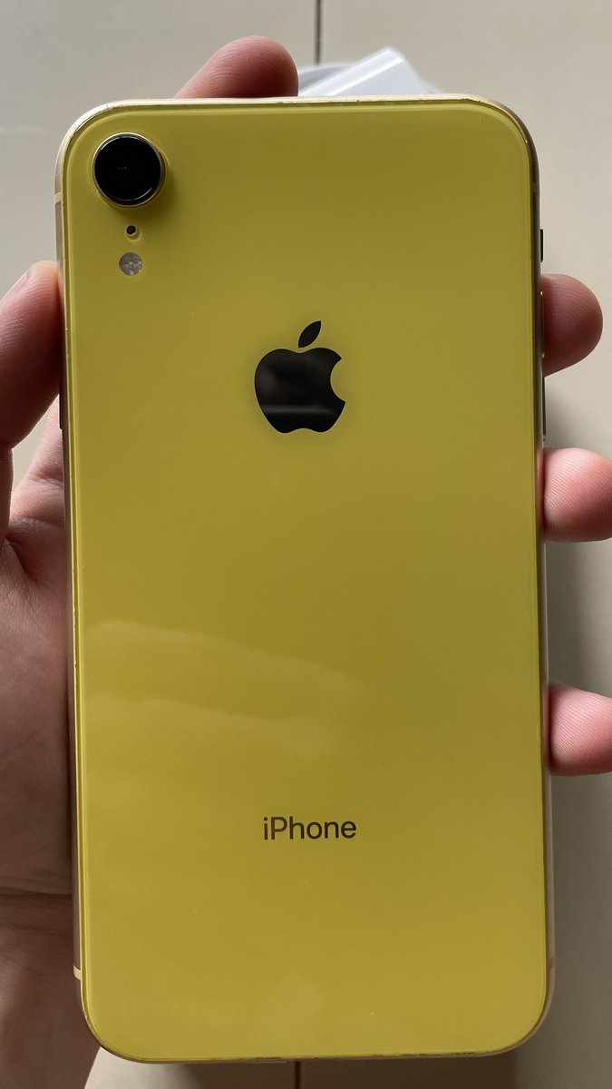 jibooo0009's tweet photo. iPhone XR Yellow 64GB
- Ex Inter All Operator
- Rating Kemulusan Fisik 88%
- All Fungsional Normal No Issue
- Kamera Cakepp Khas XR🤩
- Battery Health 100% (Replaced 26/05/2026)
📍Bogor
Price 2.4
wts wtb 11 12 13 14 15 16 17 pro max ipad mini ibox beacukai jakarta depok #zonauang https://t.co/Xt4ynzFF5K