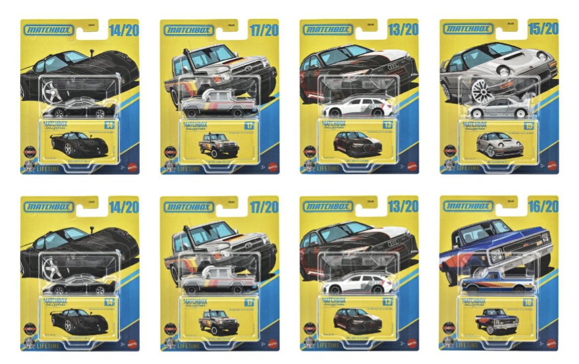 2026年7月25日発売☆マッチボックス(Matchbox)コレクターズアソート