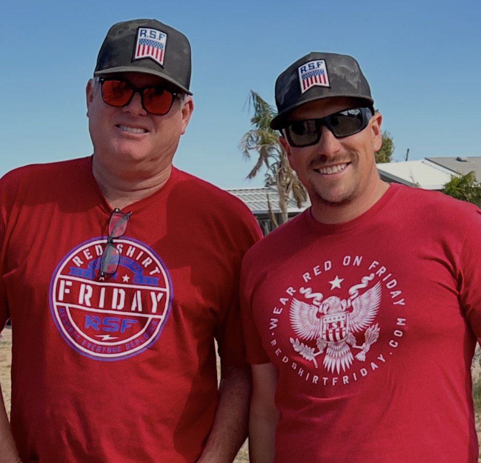 RedShirt_Friday's tweet photo. Happy Red Shirt Friday! Wear red every Friday to show support for our troops.

#RedShirtFriday #nonprofit #supportourtroops #supportourveterans #usarmy #usmc #usnavy #usairforce #spaceforcedod #uscg #usnationalguard #usmilitary #respecteveryonedeployed #remembereveryonedeployed https://t.co/dOfYRzLHuK
