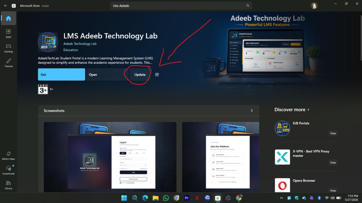 AdeebTechLab's tweet photo. We have released a new update for LMS Adeeb Technology Lab with important improvements and issue fixes to enhance the user experience. https://t.co/PXWQ4cIVU4