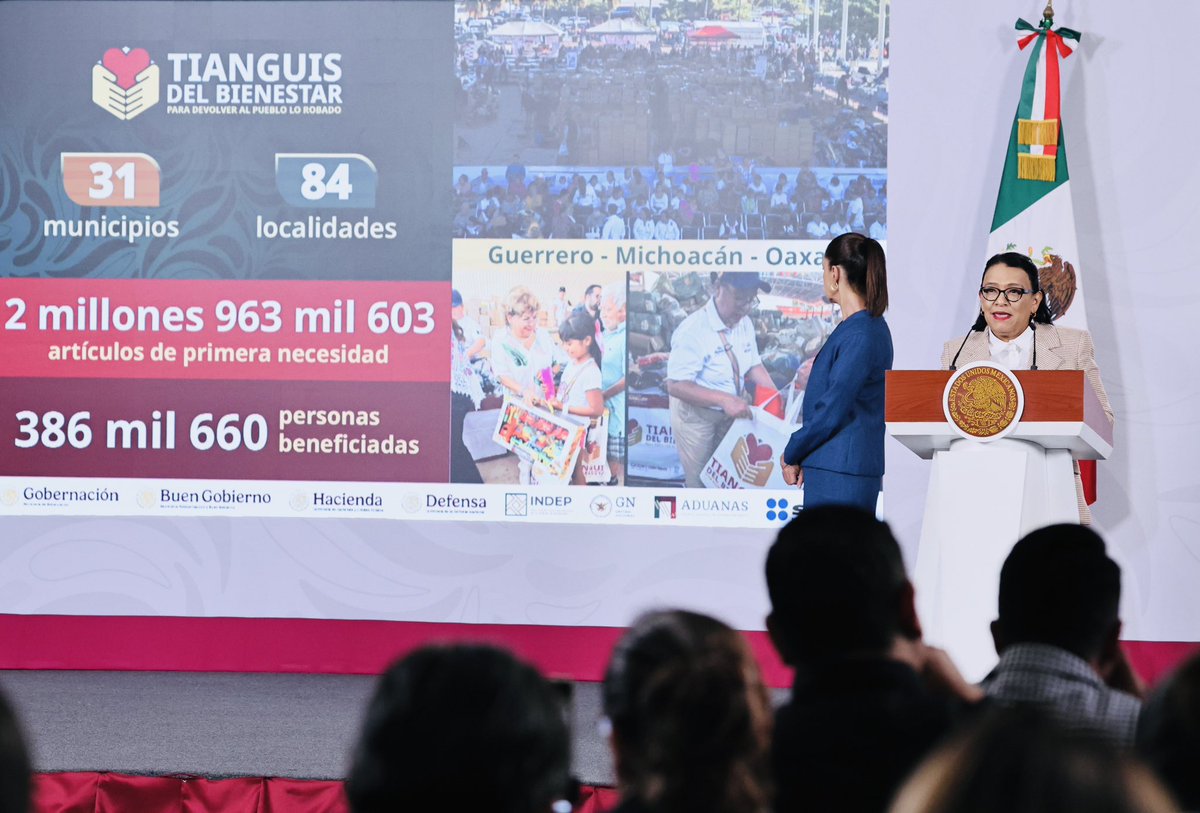 Rosa Icela Rodríguez Velázquez tweet media