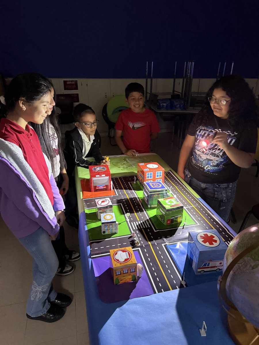 iMissGo's tweet photo. Day/night cycles, shadow positions, moon phases, and plenty of fun on day 1 of our summer program! @lfcisdESL_BIL #latepost https://t.co/0fZs8sGlTd