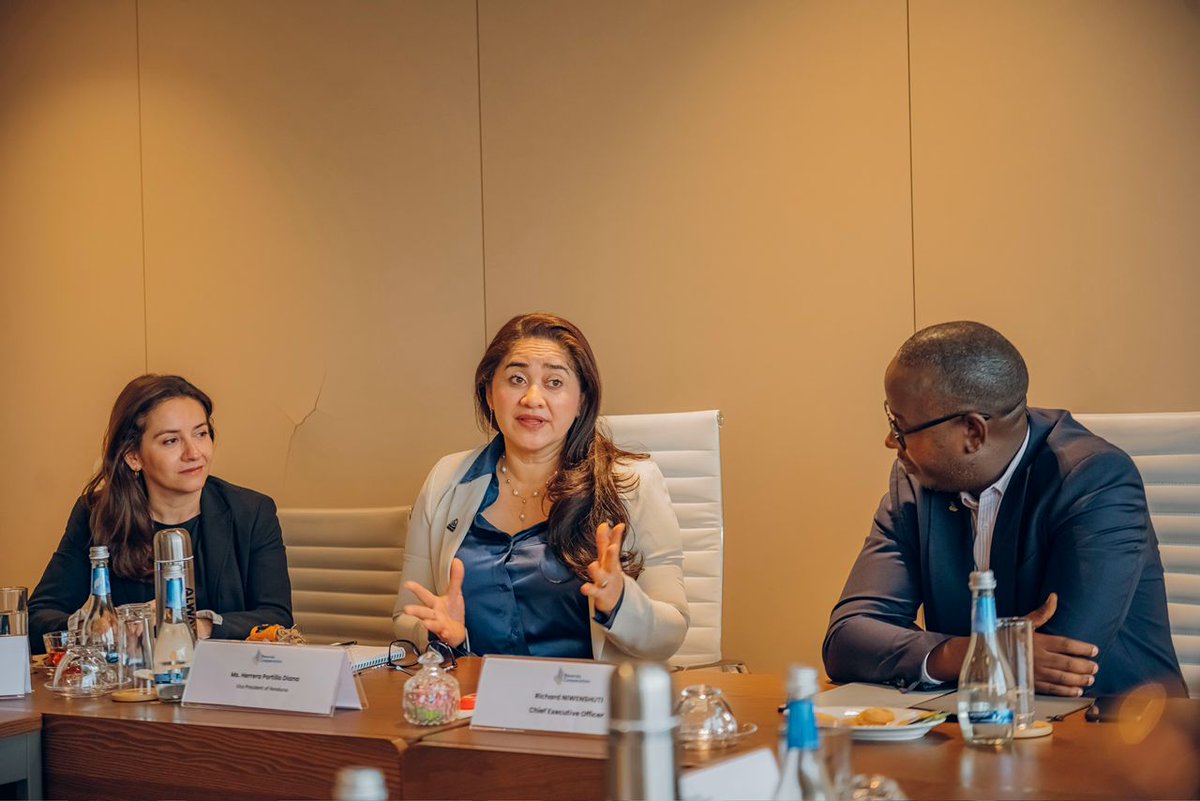 WVRwanda's tweet photo. This morning,H.E.Diana Baleska Herrera Portillo,Vice President of the Republic of Honduras &amp; her delegation visited Rwanda Cooperation as part of her learning visit to Rwanda.

The CEO,Richard Niwenshuti welcomed the delegation  &amp;shared their work in advancing knowledge sharing. https://t.co/LfUWNjGTMr