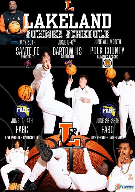 LHSBASKETBALL19's tweet photo. Summer schedule on deck!!! https://t.co/41jyILbG0X