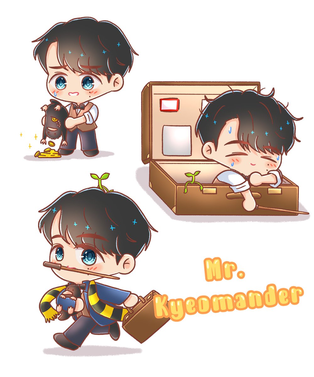 deedee_kun's tweet photo. Mr. Kyeomander 💼✨️ #DK #도겸

Had to include Teddy and Pickett (the niffler and the bowtruckle) again~ https://t.co/V1HlcAr4Ud