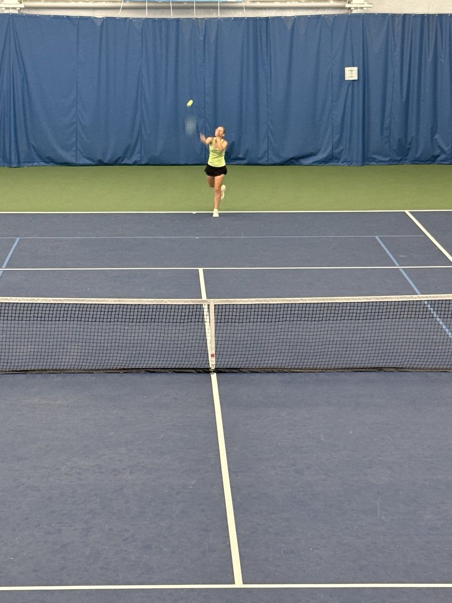 BoltTennis's tweet photo. Varsity at Class B State Championship Consolation Semifinals 

2S- Grenemeier  lost 2-8vs Norris
2D- Spiegel/Tran lost 7-9 vs Gretna East https://t.co/oSoStublyI