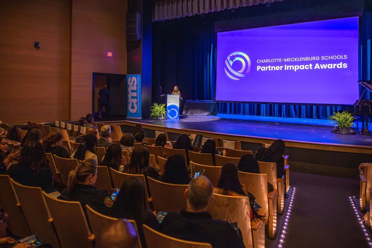 CMSboard's tweet photo. Last Thursday, @CharMeckSchools held its inaugural Partner Impact Awards! It was an incredible event recognizing the many partnership organizations that provide vital opportunities for all our students. https://t.co/6y9uKE7exL