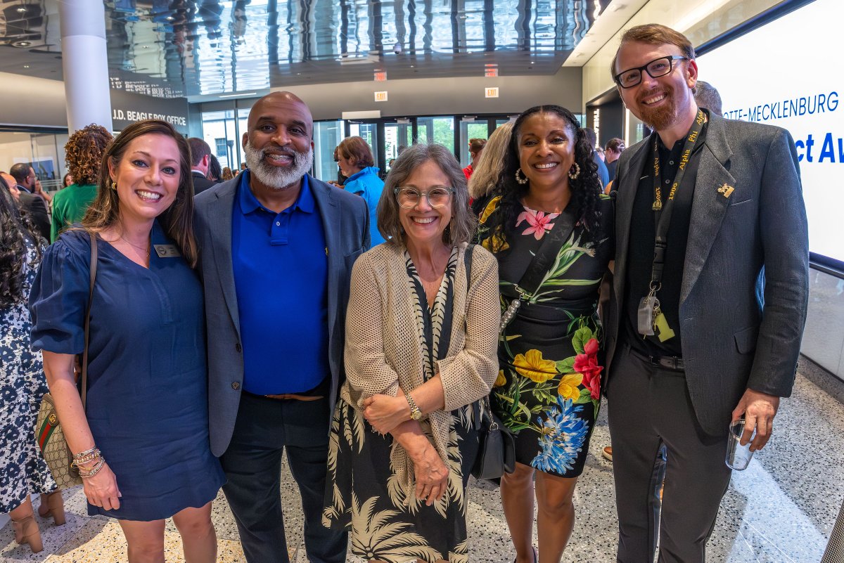 CMSboard's tweet photo. Last Thursday, @CharMeckSchools held its inaugural Partner Impact Awards! It was an incredible event recognizing the many partnership organizations that provide vital opportunities for all our students. https://t.co/6y9uKE7exL