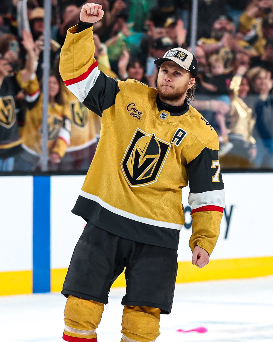 VGKcorner's tweet photo. Wild Bill been there since day 1 🐐 https://t.co/6d3ensnygf