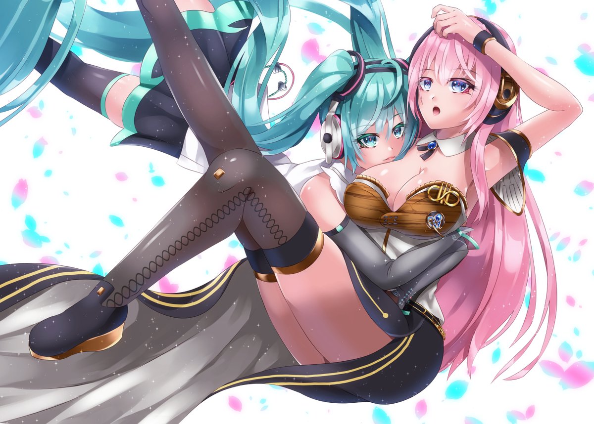 Megurine Luka & MEIKO tweet media