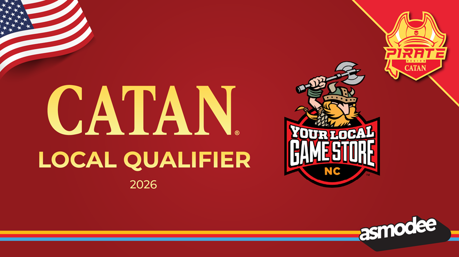 YourLGS's tweet photo. CATAN US Local Qualifier Tournament: 5/30/26
Start: Noon
Information and Registration: https://t.co/FcoMKvT1Yr https://t.co/BDIIJnXA7j