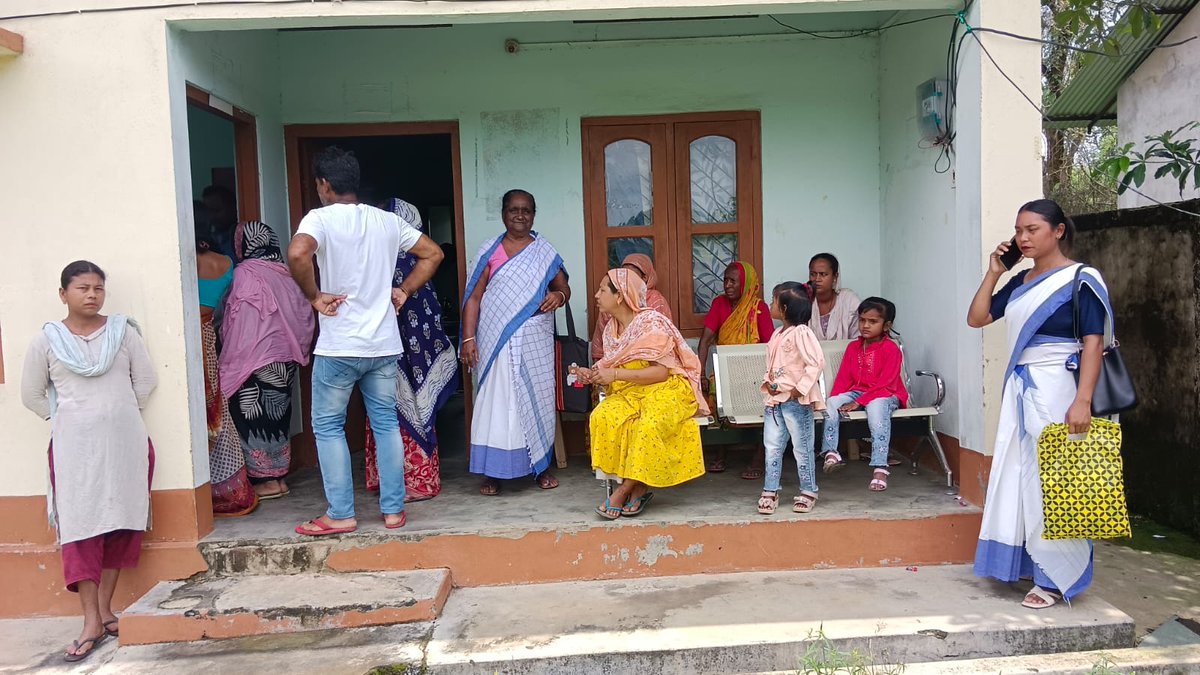 HealthGoalpara's tweet photo. #TBMuktBharat
#TBHaregaDeshJeetega 
TB screening camp at Godharbati under Mornoi BPHC of Goalpara district by Sanjeevani -VHOP unit in connection with 100 days TB campaign . @himantabiswa
@MoHFW_INDIA @nhm_assam @PiramalFdn https://t.co/h4p8Sd8NaY