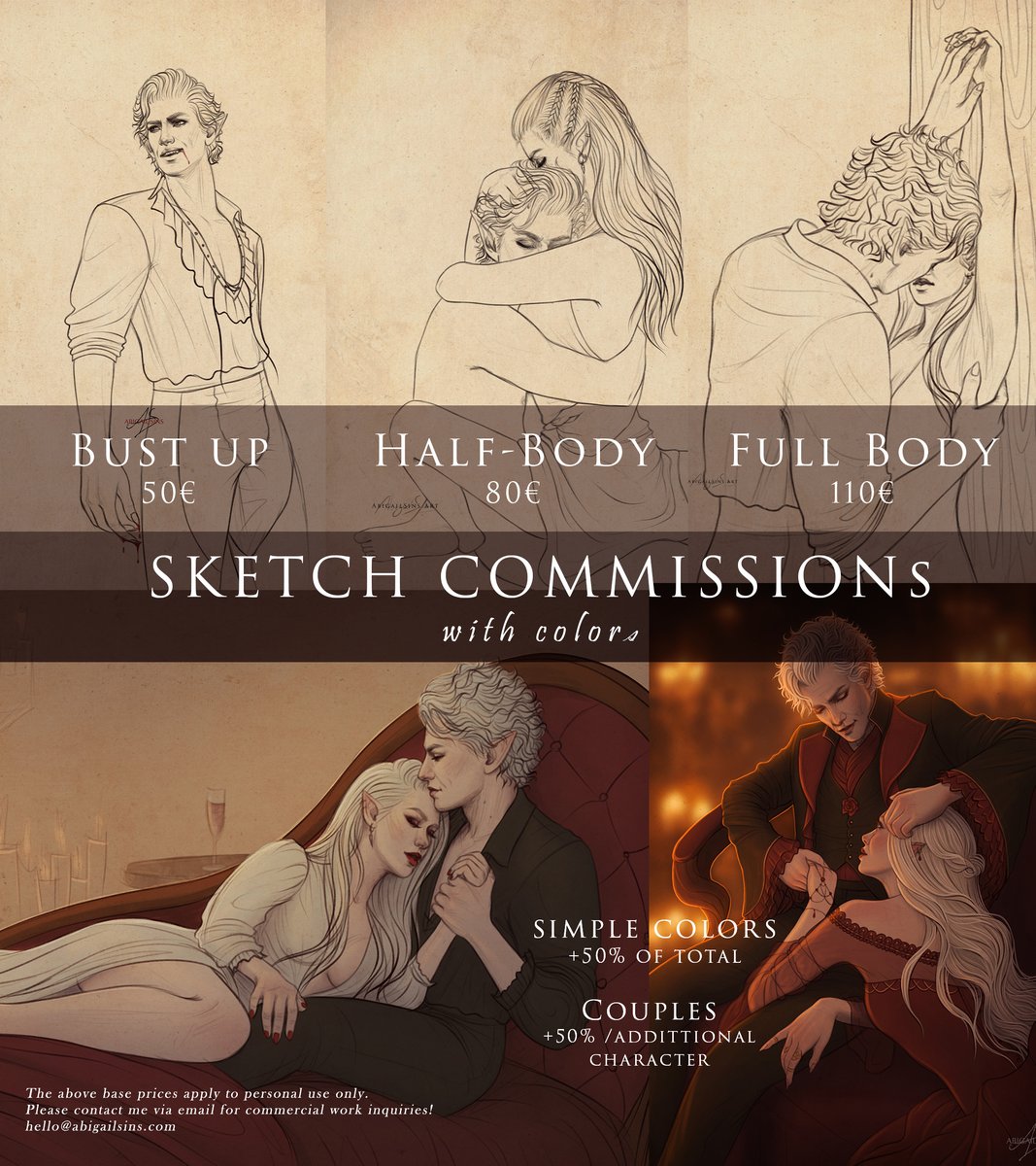 abigailsins's tweet photo. Slots open for all summer!! 
YCHs and customs alike ♥ Comm info link below⬇️ https://t.co/nrsRdYkusO