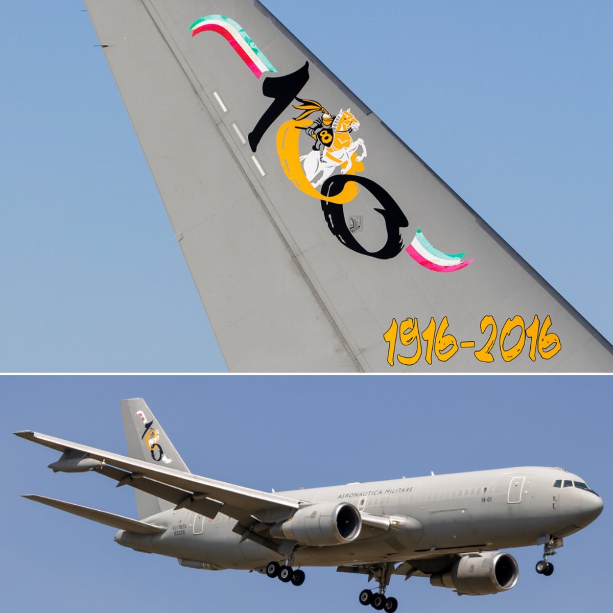 LebanonJets's tweet photo. 20th #Italy AirForce KC767 of the year #MM62226 #33FE7A arriving into Beirut from Pomezia as #IAM1434 same aircraft & trip done 2 weeks ago on May 11th ~746 Italian troops in #UNIFIL as of May1st https://t.co/z8nUGCmWiT