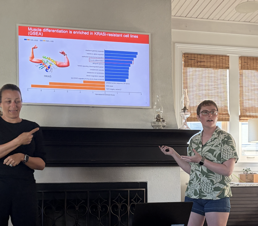 uc_ccb's tweet photo. Last week Grace and Haley attended the 2026 Julie M. Brown and Christina Gianoplus Symposium on RAS in GI Cancers in Wrightsville Beach, NC.

We are so proud of Grace and Haley for their participation and representation at the symposium. 👏🔬🎓 https://t.co/DRBc9Jxa2V
